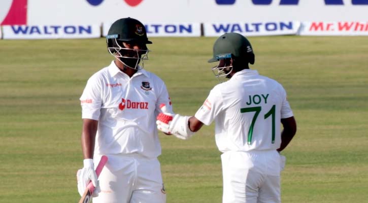 জয়-তামিমের ব্যাটে আশার আলো বাংলাদেশের